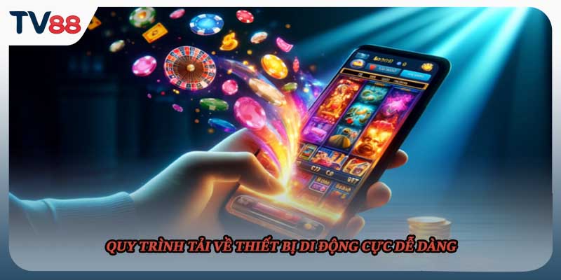 Quy trình tải về thiết bị di động cực dễ dàng